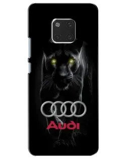 Чехол для Huawei Mate 20 (HMA-L09, HMA-L29) с картинкой «Пантера и Audi»