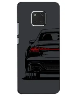 Чехол для Huawei Mate 20 (HMA-L09, HMA-L29) с картинкой «Задняя часть Audi — арт»