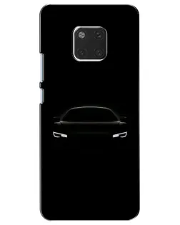 Чехол для Huawei Mate 20 (HMA-L09, HMA-L29) с картинкой «Взгляд Audi в темноте»