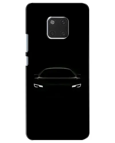 Чехол для Huawei Mate 20 (HMA-L09, HMA-L29) с картинкой «Взгляд Audi в темноте»