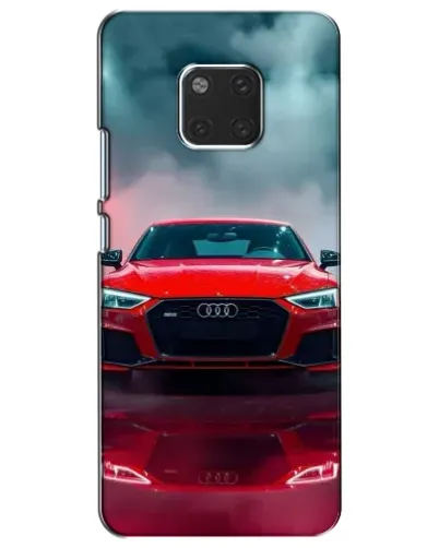 Чехол для Huawei Mate 20 (HMA-L09, HMA-L29) с картинкой «Audi RS — красный стиль»