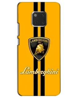 Чехол для Huawei Mate 20 (HMA-L09, HMA-L29) с картинкой «Lamborghini Stripe желтый» Чехол для Huawei Mate 20 (HMA-L09, HMA-L29) с картинкой «Lamborghini Stripe желтый»