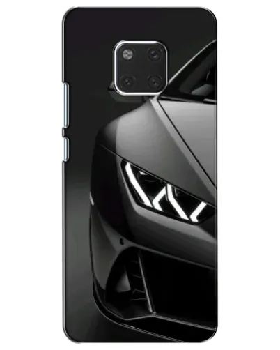 Чехол для Huawei Mate 20 (HMA-L09, HMA-L29) с картинкой «Lamborghini фары детализация»