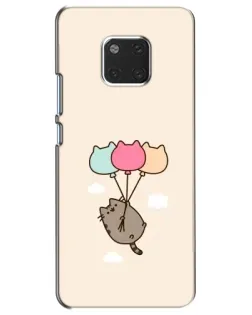 Чехол для Huawei Mate 20 (HMA-L09, HMA-L29) с картинкой «Пушин на шариках»
