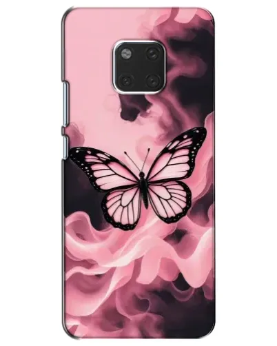 Чехол для Huawei Mate 20 (HMA-L09, HMA-L29) с картинкой «Бабочка в дыму» Чехол для Huawei Mate 20 (HMA-L09, HMA-L29) с картинкой «Бабочка в дыму»