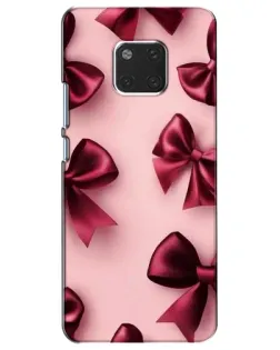 Чехол для Huawei Mate 20 (HMA-L09, HMA-L29) с картинкой «Бордовый атлас»