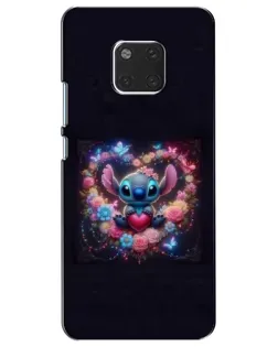 Чехол для Huawei Mate 20 (HMA-L09, HMA-L29) с картинкой «Stitch в цветах» Чехол для Huawei Mate 20 (HMA-L09, HMA-L29) с картинкой «Stitch в цветах»