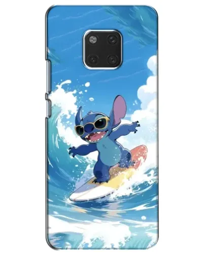 Чехол для Huawei Mate 20 (HMA-L09, HMA-L29) с картинкой «Стич на волне»