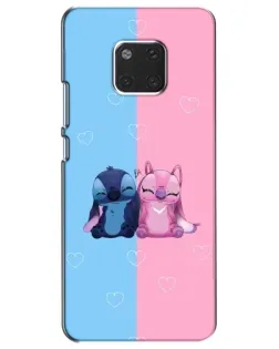 Чехол для Huawei Mate 20 (HMA-L09, HMA-L29) с картинкой «Stitch и Angel Love» Чехол для Huawei Mate 20 (HMA-L09, HMA-L29) с картинкой «Stitch и Angel Love»