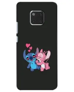 Чехол для Huawei Mate 20 (HMA-L09, HMA-L29) с картинкой «Анжел целует Стича» Чехол для Huawei Mate 20 (HMA-L09, HMA-L29) с картинкой «Анжел целует Стича»