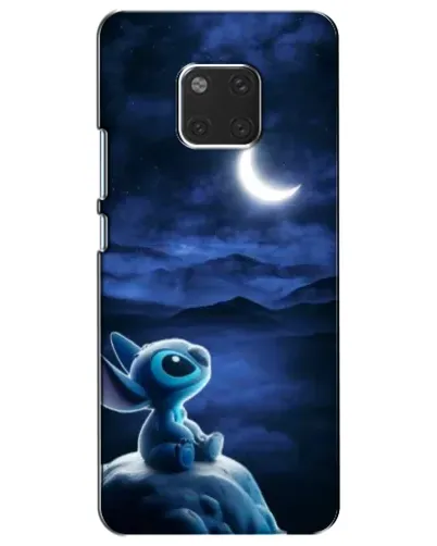 Чехол для Huawei Mate 20 (HMA-L09, HMA-L29) с картинкой «Лунная ночь Стича»