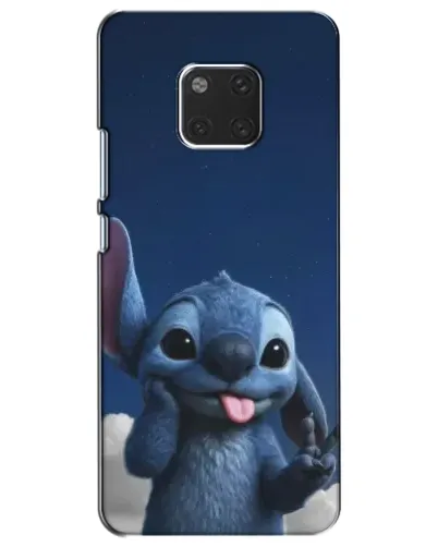 Чехол для Huawei Mate 20 (HMA-L09, HMA-L29) с картинкой «Стич в облаках»