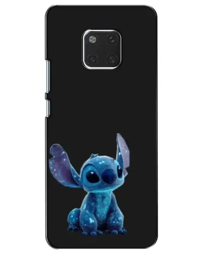 Чехол для Huawei Mate 20 (HMA-L09, HMA-L29) с картинкой «Стич на черном»