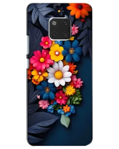 Чохол для Huawei Mate 20 (HMA-L09, HMA-L29) з картинкою «Квіткова феєрія»