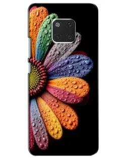 Чохол для Huawei Mate 20 (HMA-L09, HMA-L29) з картинкою «Райдужна квітка»