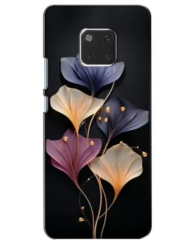 Чохол для Huawei Mate 20 (HMA-L09, HMA-L29) з картинкою «Лілові квіти грації»
