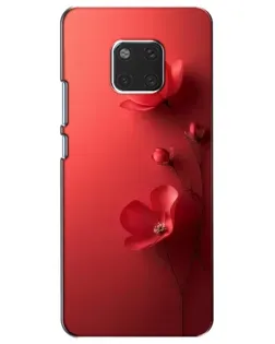 Чохол для Huawei Mate 20 (HMA-L09, HMA-L29) з картинкою «Макові суцвіття»