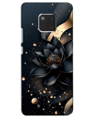 Чохол для Huawei Mate 20 (HMA-L09, HMA-L29) з картинкою «Чорний лотос»