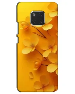 Чохол для Huawei Mate 20 (HMA-L09, HMA-L29) з картинкою «Золоті пелюстки»