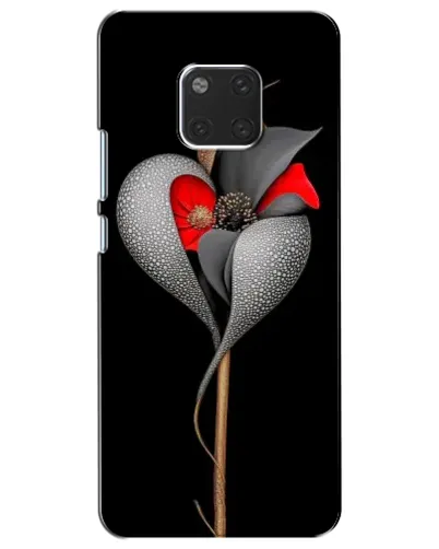 Чехол для Huawei Mate 20 (HMA-L09, HMA-L29) с картинкой «Серебряный фантазийный цветок» Чехол для Huawei Mate 20 (HMA-L09, HMA-L29) с картинкой «Серебряный фантазийный цветок»