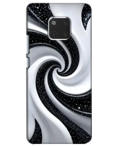 Чехол для Huawei Mate 20 (HMA-L09, HMA-L29) с картинкой «Черно-белая спираль» Чехол для Huawei Mate 20 (HMA-L09, HMA-L29) с картинкой «Черно-белая спираль»