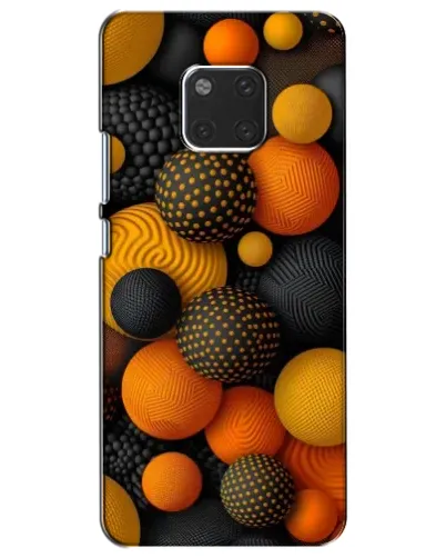 Чехол для Huawei Mate 20 (HMA-L09, HMA-L29) с картинкой «Объемные оранжевые сферы» Чехол для Huawei Mate 20 (HMA-L09, HMA-L29) с картинкой «Объемные оранжевые сферы»