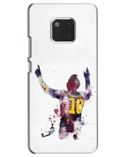 Чохол для Huawei Mate 20 (HMA-L09, HMA-L29) з картинкою «Акварельний Мессі Барселона»