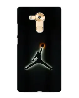 Чехол для Huawei Mate 8 (NXT) с картинкой «Jordan Gradient Logo»