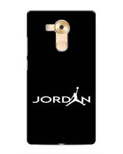 Чехол для Huawei Mate 8 (NXT) с картинкой «Jordan White Logo»