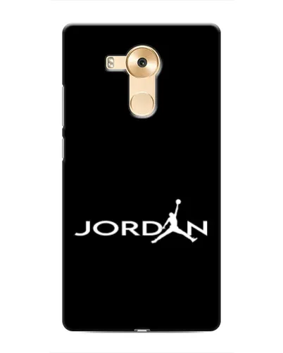 Чехол для Huawei Mate 8 (NXT) с картинкой «Jordan White Logo»
