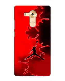 Чехол для Huawei Mate 8 (NXT) с картинкой «Jordan Red Smoke»