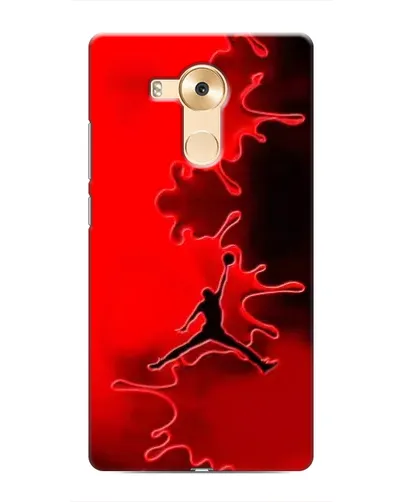 Чехол для Huawei Mate 8 (NXT) с картинкой «Jordan Red Smoke»