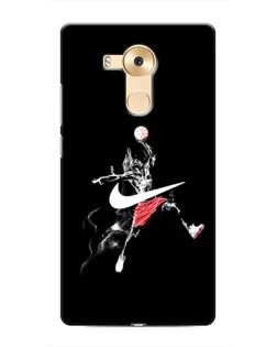 Чехол для Huawei Mate 8 (NXT) с картинкой «Jordan Jumpman»