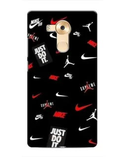 Чехол для Huawei Mate 8 (NXT) с картинкой «Nike Mix Pattern»
