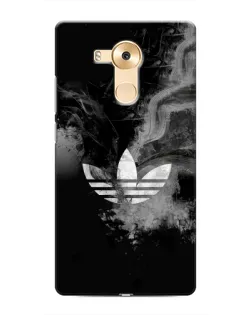 Чехол для Huawei Mate 8 (NXT) с картинкой «Абстрактный дым Adidas»