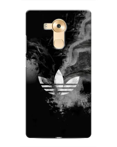 Чехол для Huawei Mate 8 (NXT) с картинкой «Абстрактный дым Adidas»