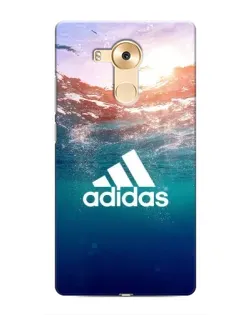 Чехол для Huawei Mate 8 (NXT) с картинкой «Океанская глубина адидас»
