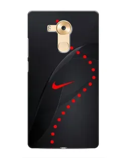 Чехол для Huawei Mate 8 (NXT) с картинкой «Абстрактный дизайн Nike»