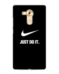 Чехол для Huawei Mate 8 (NXT) с картинкой «Классический принт Nike»