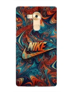 Чехол для Huawei Mate 8 (NXT) с картинкой «Nike в абстракции»