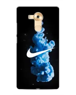 Чехол для Huawei Mate 8 (NXT) с картинкой «Nike и синий дым»