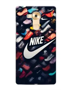 Чехол для Huawei Mate 8 (NXT) с картинкой «Коллекция кроссовок Nike»
