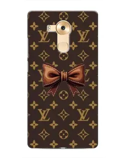 Чехол для Huawei Mate 8 (NXT) с картинкой «LV с бантом»