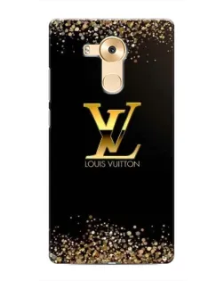 Чехол для Huawei Mate 8 (NXT) с картинкой «LV — золотые искры»