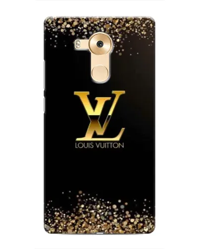 Чехол для Huawei Mate 8 (NXT) с картинкой «LV — золотые искры»