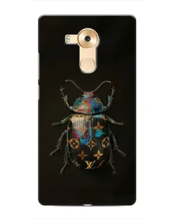 Чехол для Huawei Mate 8 (NXT) с картинкой «LV — мраморный принт»