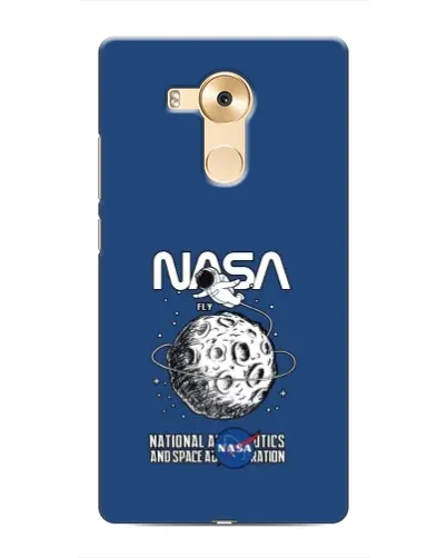 Чехол для Huawei Mate 8 (NXT) с картинкой «NASA — лунная миссия»