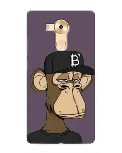 Чехол для Huawei Mate 8 (NXT) с картинкой «Bored Ape в кепке» Чехол для Huawei Mate 8 (NXT) с картинкой «Bored Ape в кепке»