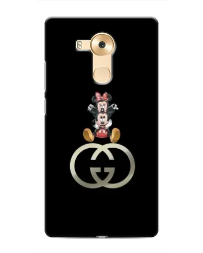 Чехол для Huawei Mate 8 (NXT) с картинкой «Минни Маус на лого»
