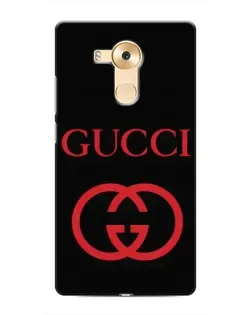 Чехол для Huawei Mate 8 (NXT) с картинкой «Gucci — красный логотип»